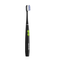 Gum Sonic Daily Cepillo Dental a Pilas Suave Color Negro 1Ud