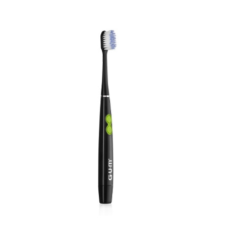 Gum Sonic Daily Cepillo Dental a Pilas Suave Color Negro 1Ud