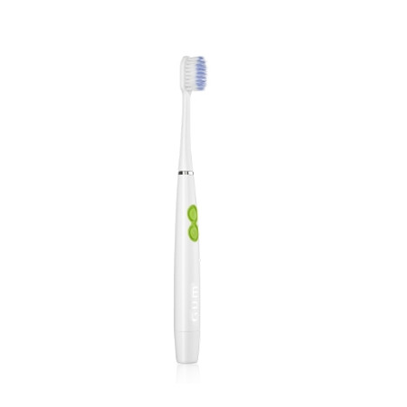 Gum Sonic Daily Cepillo Dental a Pilas Suave Color Blanco 1Ud