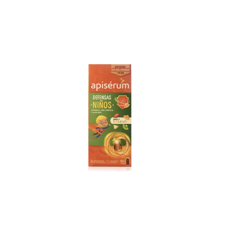 Apiserum Defensas Niños Jarabe Sabor Tutti-Frutti 150ml