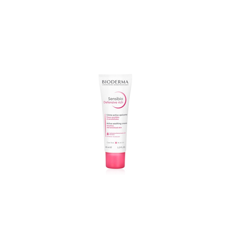 Bioderma Sensibio Defensive Cr Rica Activa Aliviante P/Sensi 40ml