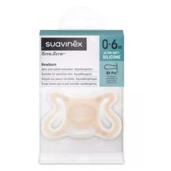 Suavinex Zero Chupete Tetina Silicona Fisiologica SX Pro 0-6m 1ud