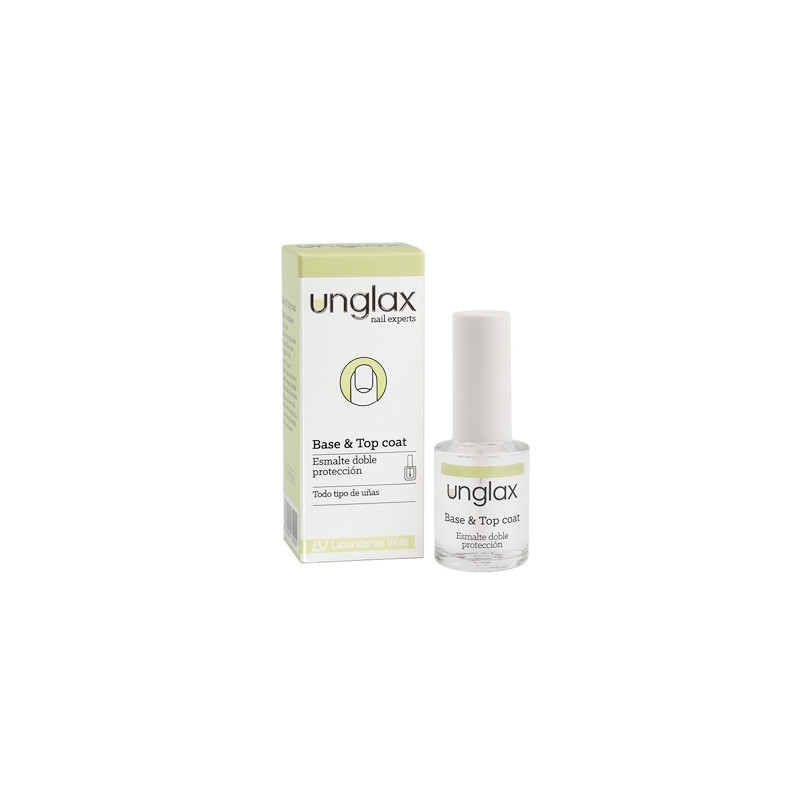 Unglax Base y Top Coat Doble Proteccion 10ml