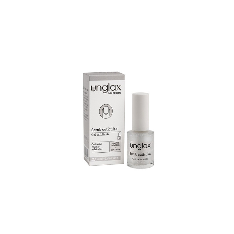 Unglax Scrub Cuticulas Gel Exfoliante 10ml