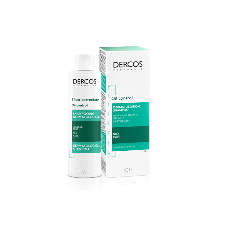 Vichy Dercos Tratante Sebo Corrector Champu 200ml