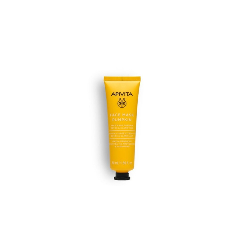 Apivita Mascarilla Facial Limpieza Detox Calabaza 50ml