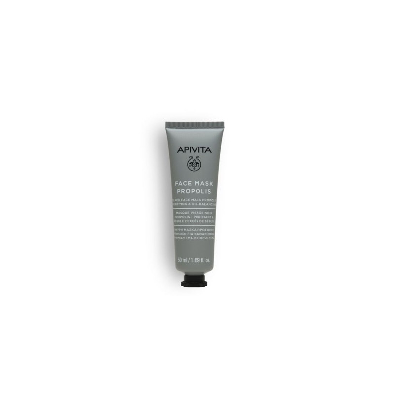 Apivita Mascarilla Negra Facial Purificante Propoleo 50ml