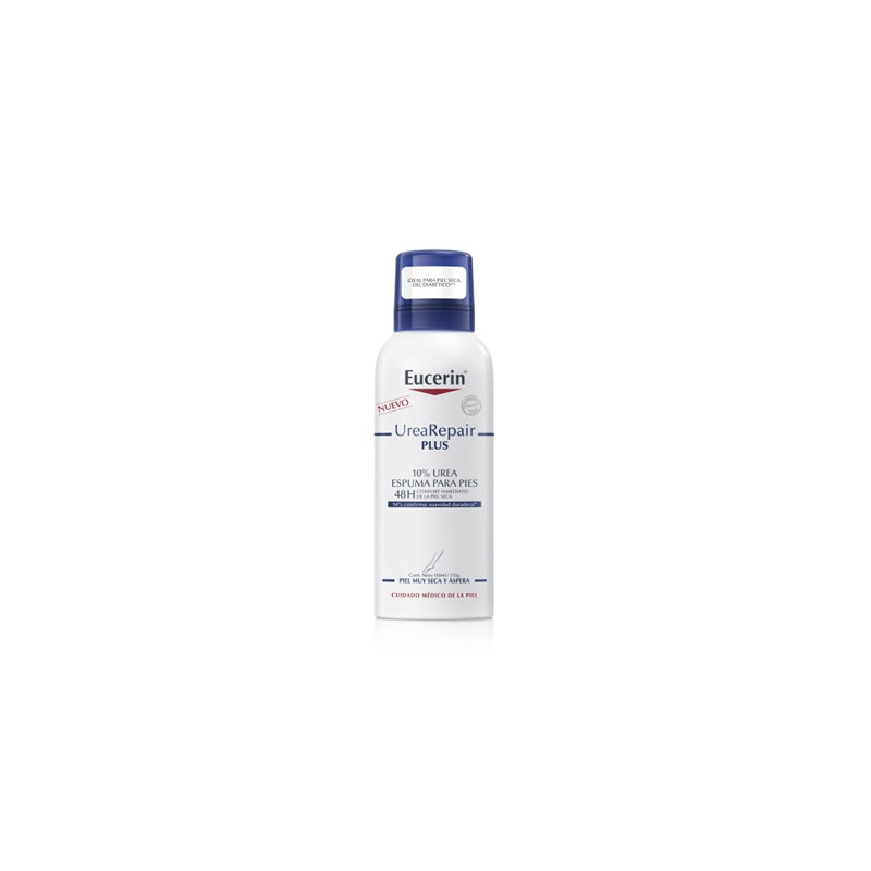 Eucerin Urea Repair Plus Espuma Para Pies Piel Muy Seca 150ml