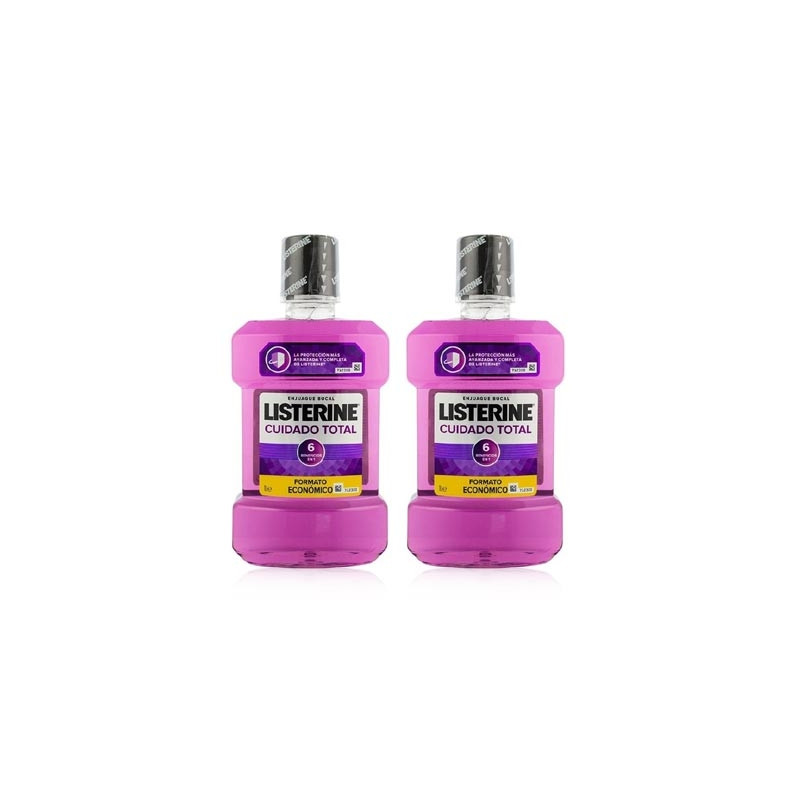 Listerine Cuidado Total Enjuage Bucal Duplo 2x1l