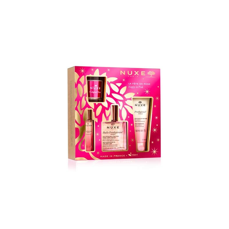 Nuxe Huile Prodigieuse Florale 100ml+Perfume 15ml+Gel 100ml+Vela