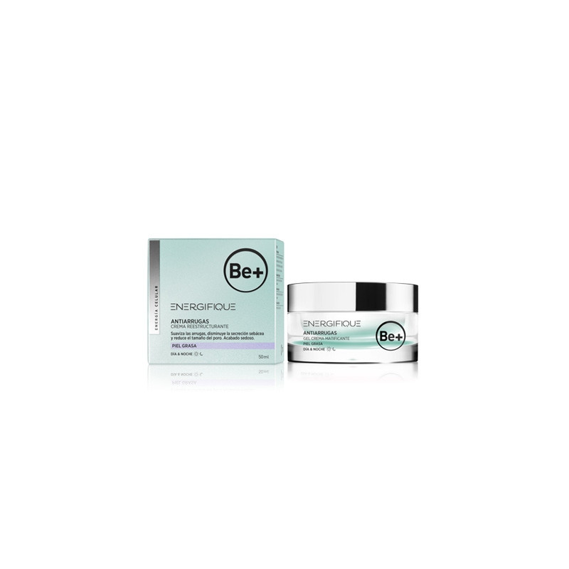 Be+ Energifique Antiarrugas Gel Crema Matificante Piel Grasa 50ml