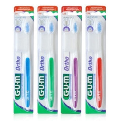 Gum 124 Cepillo Dental Adulto Ortodoncia