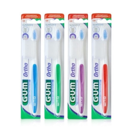 Gum 124 Cepillo Dental Adulto Ortodoncia