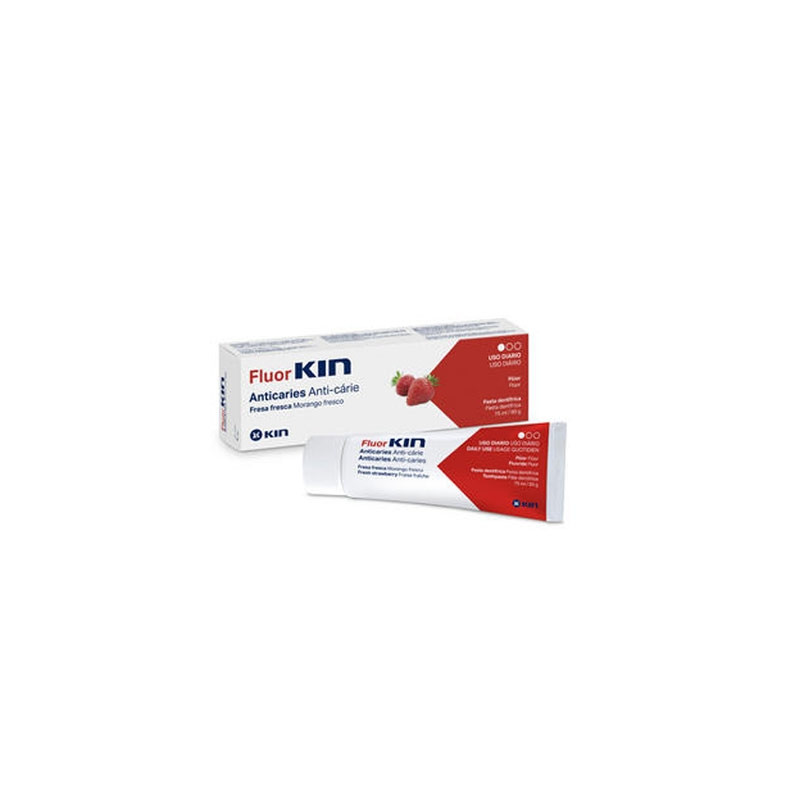 Fluorkin Pasta Dental Anticaries Fresa 75ml