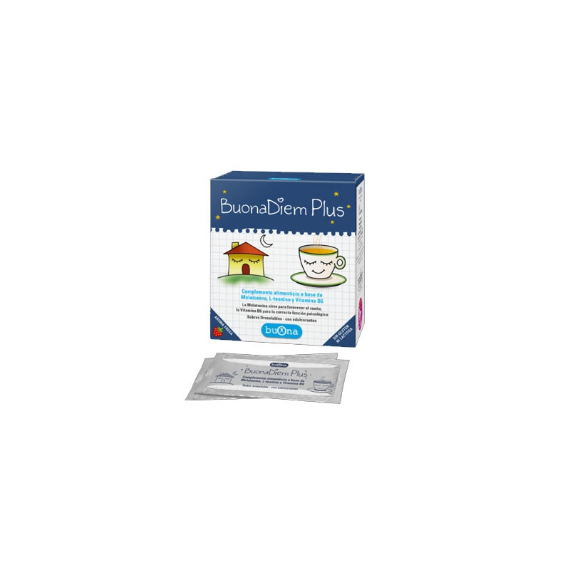 Buonadiem Plus Sabor Fresa 20 Sobres