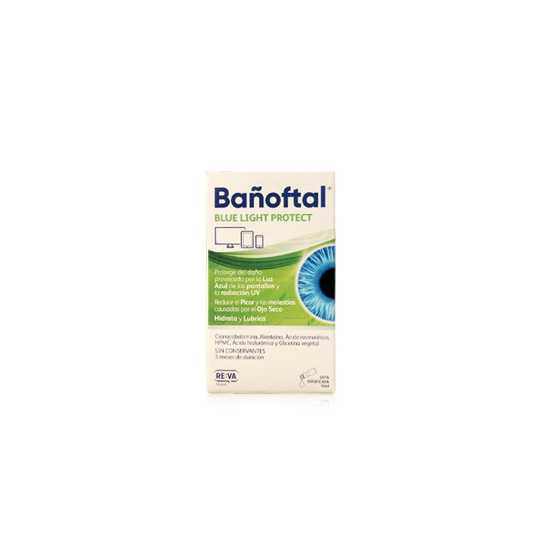 Bañoftal Blue Light Protect Solucion Oftalmica 10ml