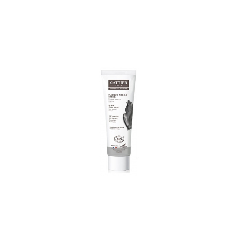 Cattier Mascarilla de Arcilla Negra Detox 100ml
