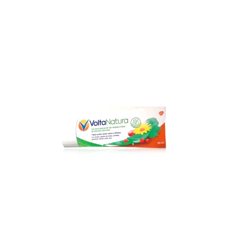 Voltanatura Gel de Masaje Plantas Naturales Triple Accion 50ml
