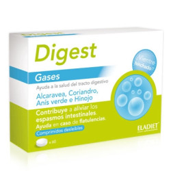 Eladiet Digest Gases 60 Comprimidos