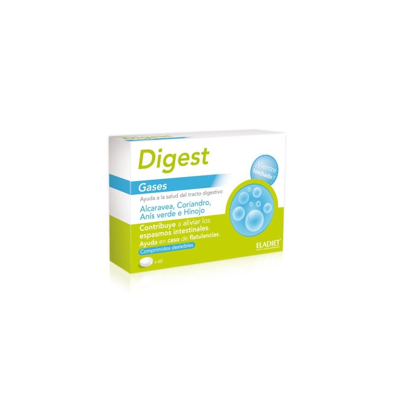 Eladiet Digest Gases 60 Comprimidos