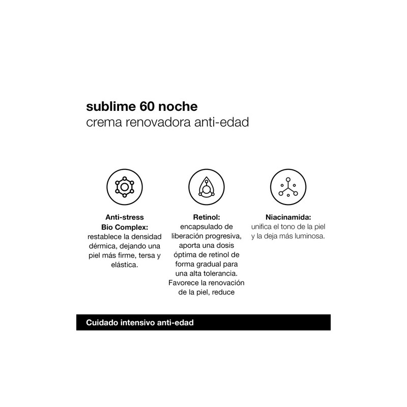 Bella Aurora Sublime 60 Crema Noche Renovadora Anti-Edad 50ml