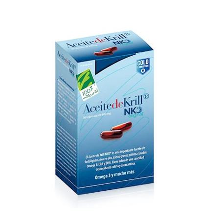 100% Natural Aceite de Krill NKO 120Caps