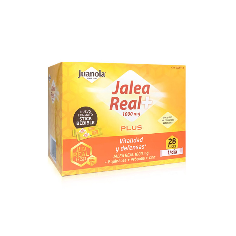 Juanola Jalea Real Plus 1000mg 28 Sticks Bebibles