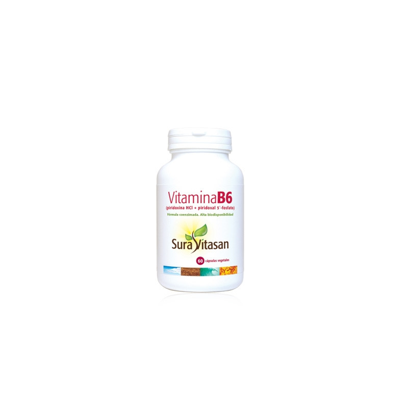 Sura Vitasan Vitamina B6 60 Capsulas