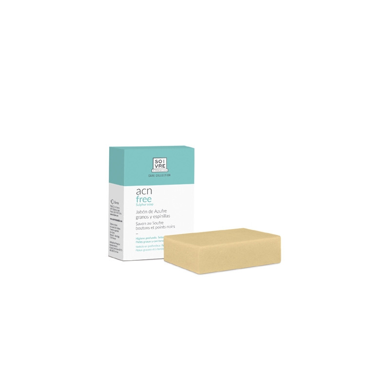 Soivre Acn Free Jabon de Azufre 125g