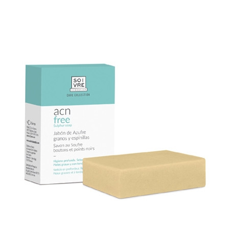 Soivre Acn Free Jabon de Azufre 125g