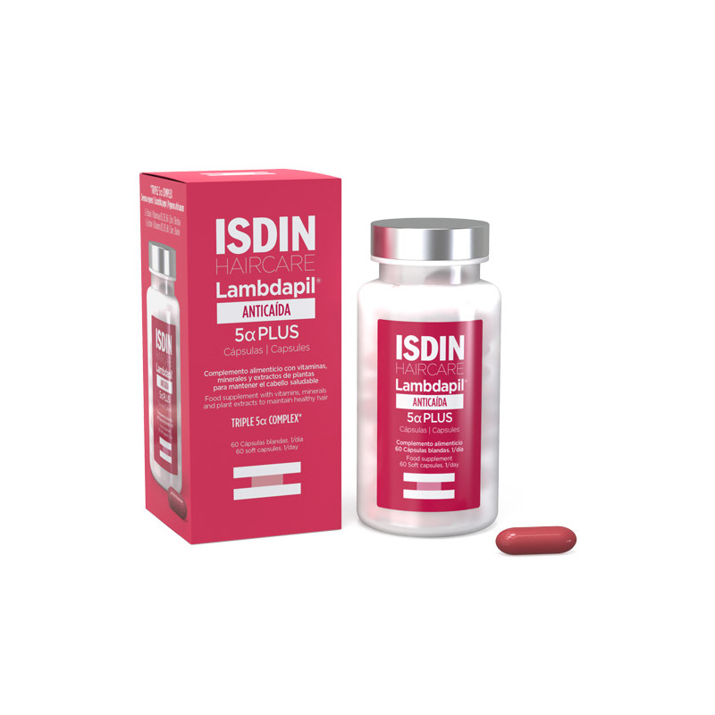 Isdin Lambdapil Anticaida 5Alfa Plus 60Caps