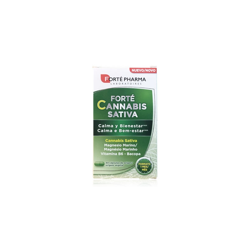 Forte Pharma Forte Cannabis Sativa Calma y Bienestar 30 Capsulas