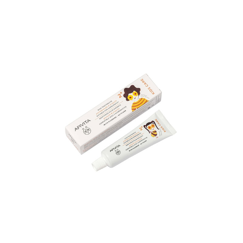 Apivita Dental kids 2+ Crema Dentifrica Sabor Fruta 50ml