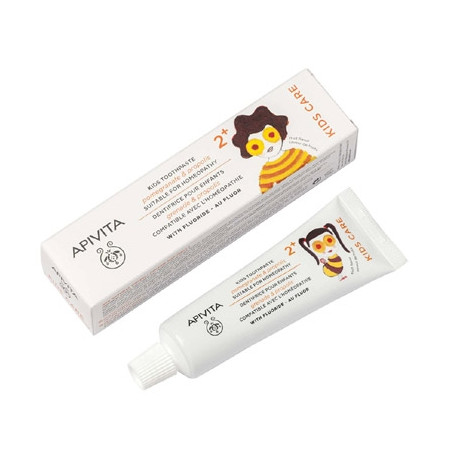 Apivita Dental kids 2+ Crema Dentifrica Sabor Fruta 50ml