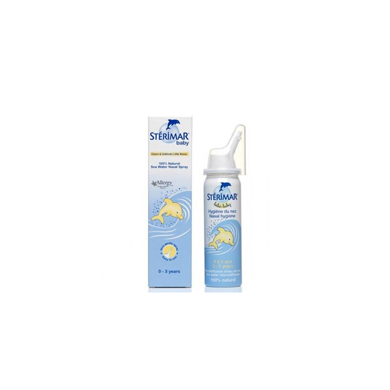 Sterimar Bebe Limpieza Nasal Agua de Mar Microdifusion 50ml
