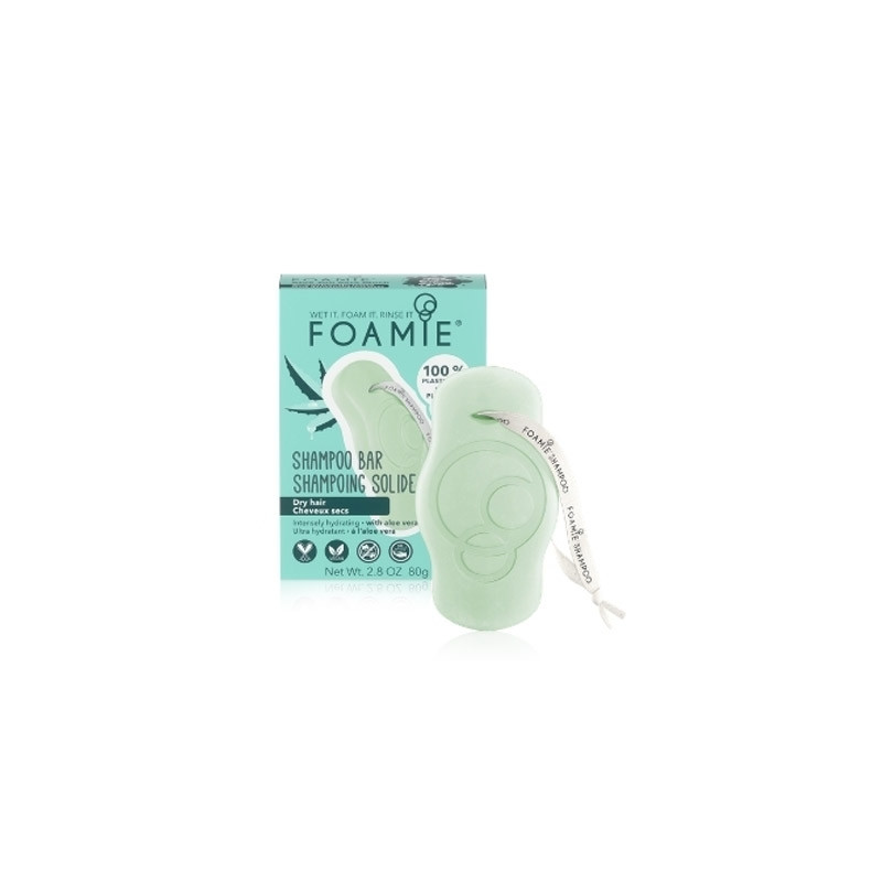 Foamie Champu Solido Aloe Vera Cabello Seco 80g