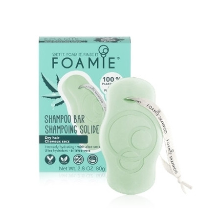 Foamie Champu Solido Aloe Vera Cabello Seco 80g