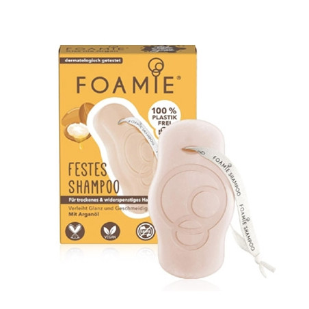 Foamie Champu Solido Argan Cabello Encrespado 80g