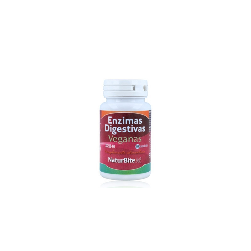 Natur Bite Enzimas Digestivas Veganas 60 Comprimidos