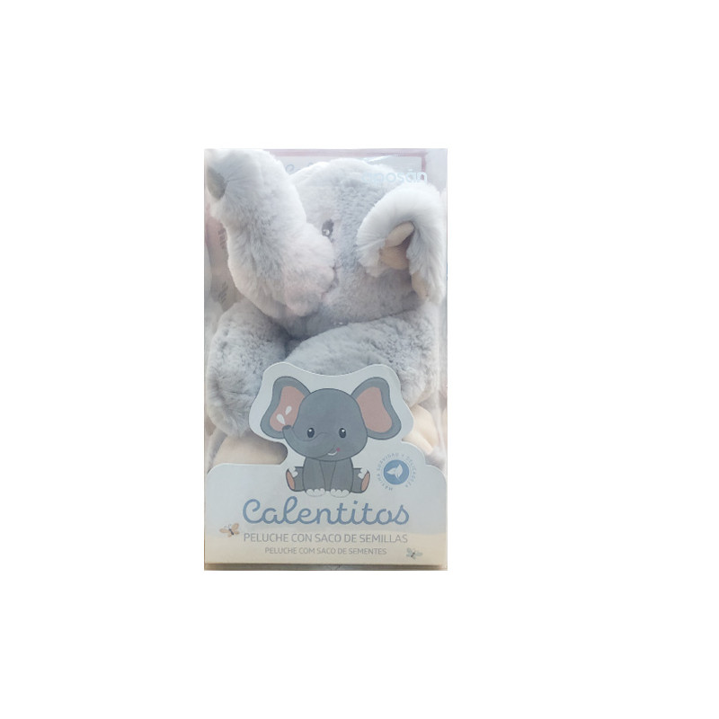 Aposan Calentitos Peluche Elefante con Saco de Semillas