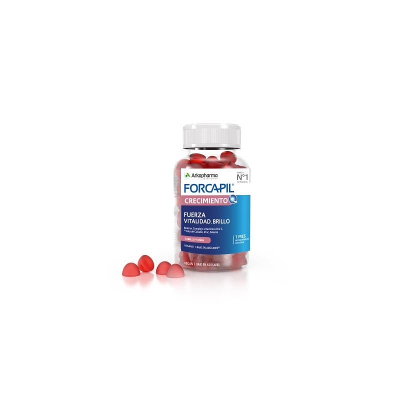 Arkopharma Forcapil Crecimiento Cabello y Uñas 60 Gominolas