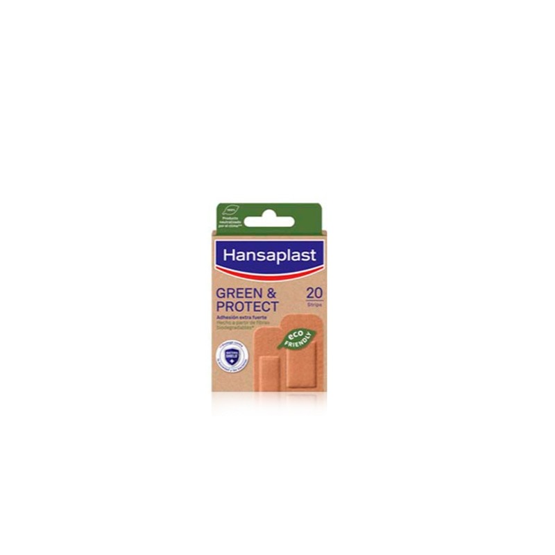 Hansaplast Green Protect Apositos de Tejido Sostenible 20 Uds