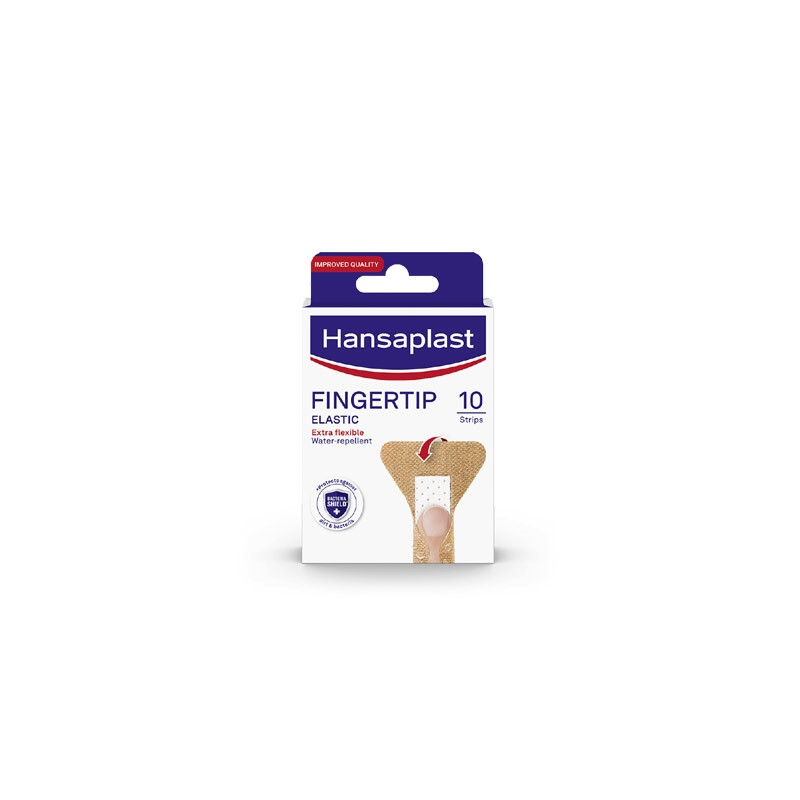Hansaplast Fingertip Elastic Apositos para Dedos 10 Uds