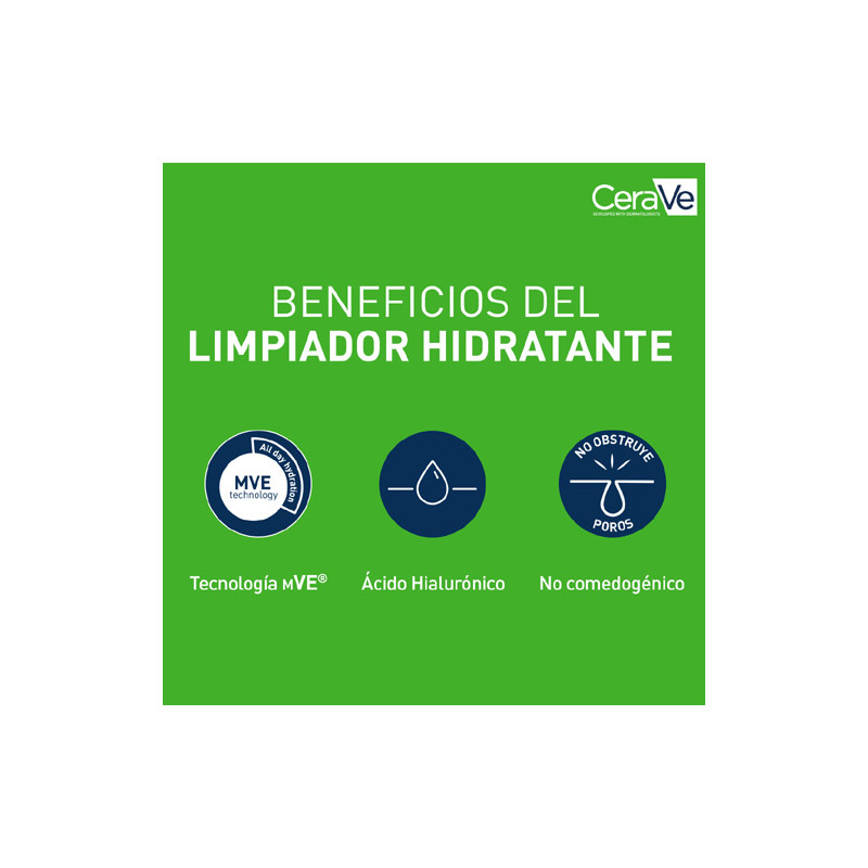 Cerave Crema Limpiadora Hidratante Piel Normal-Seca 236ml
