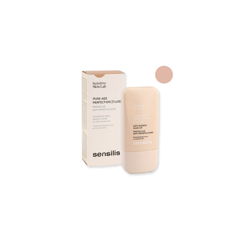Sensilis Pure Age Perfection Fluido Maquillaje 03 Beige Rose 30ml