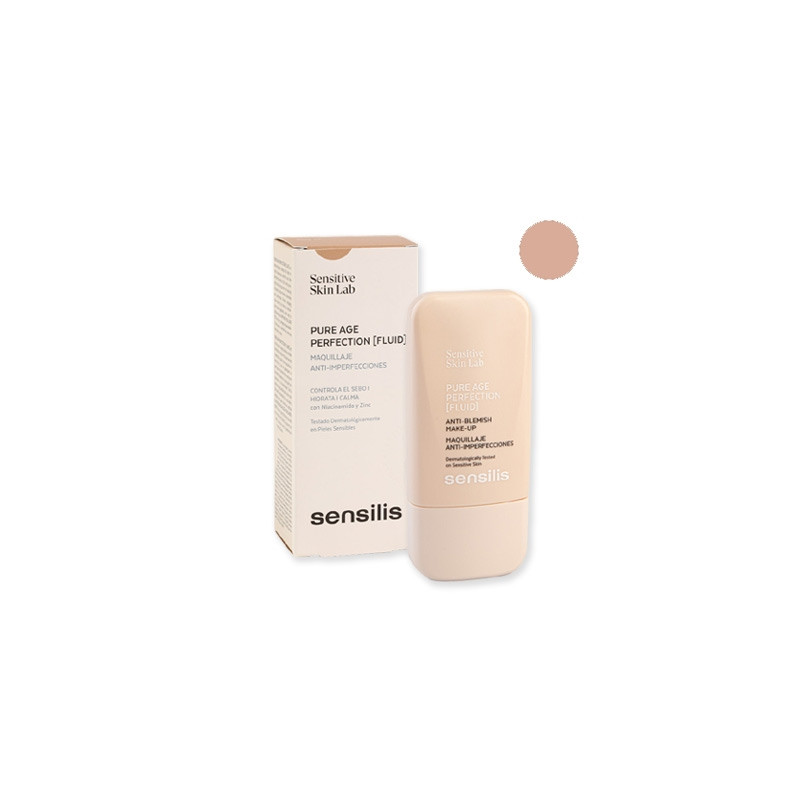 Sensilis Pure Age Perfection Fluido Maquillaje 04 Peche Dore 30ml