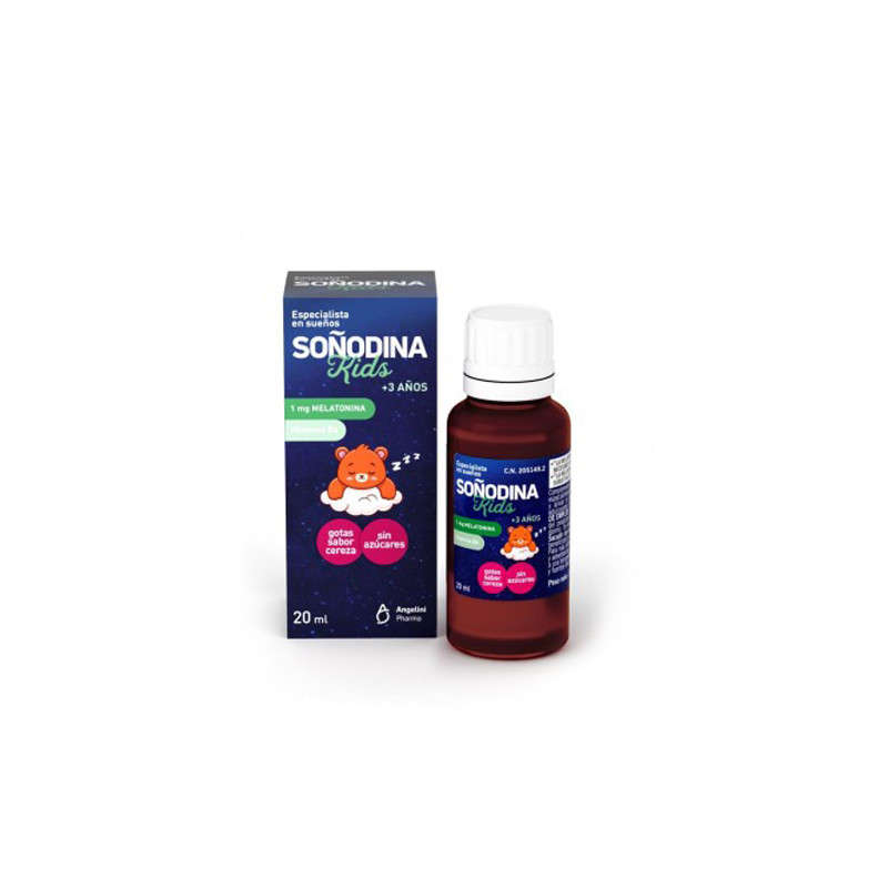Angelini Soñodina Melatonina 1mg Gotas Sabor Cereza 20ml
