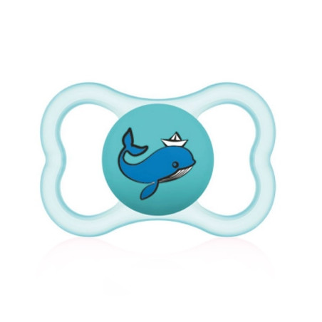 MAM Supreme Chupete Silicona Azul 16m+ 1Ud