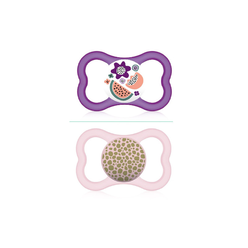 MAM Supreme Chupete Silicona Rosa 16m+ 1Ud