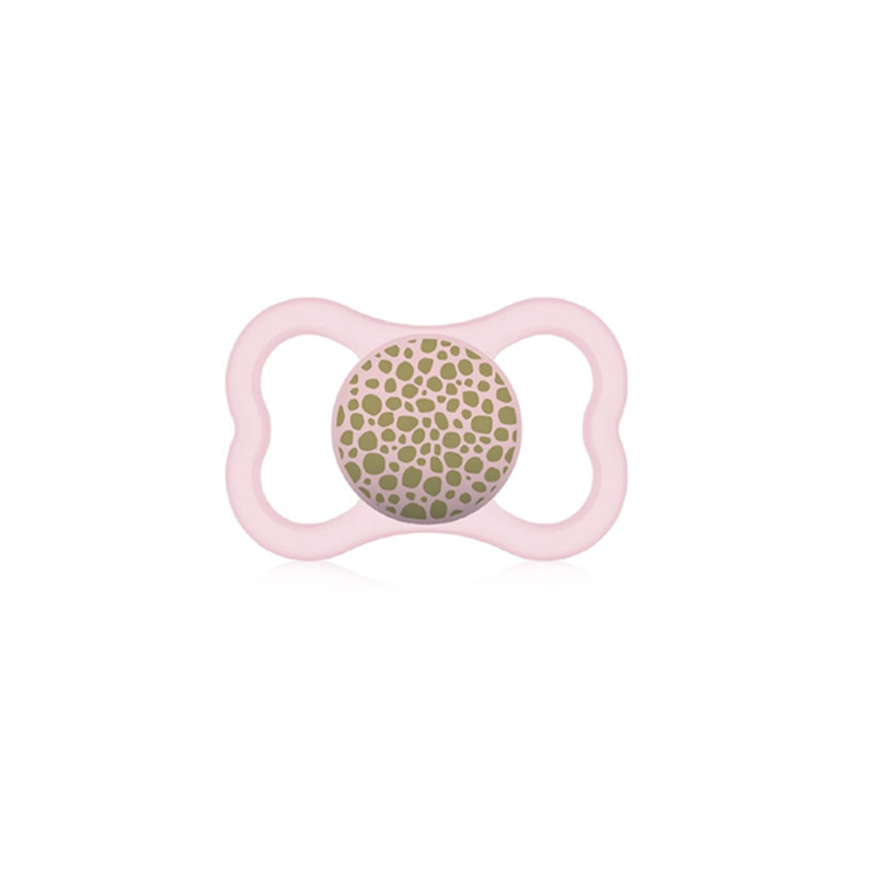 MAM Supreme Chupete Silicona Rosa 16m+ 1Ud